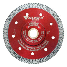 China Factory Direct Sale Reinforced Mesh Turbo Diamond tile cutting Blade for cutting porcelain hard ceramics quartz